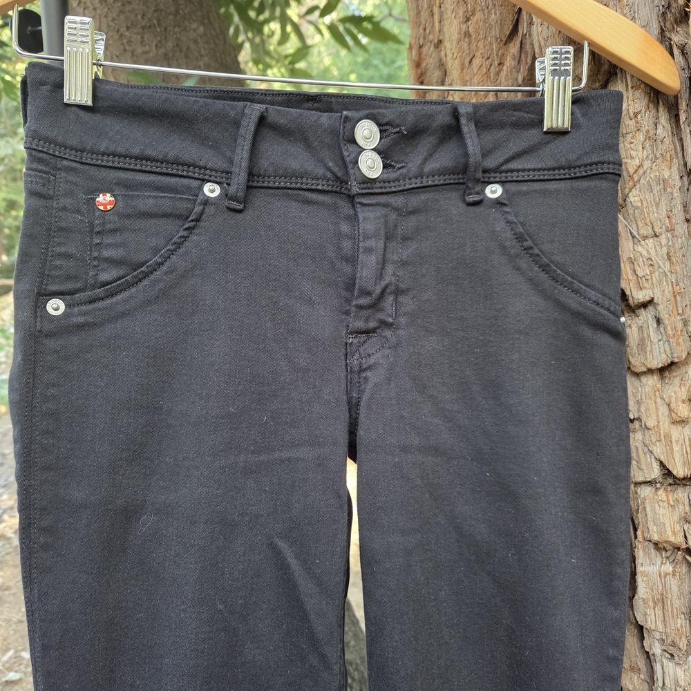 Hudson Womens‎ Black Collin Skinny Jeans Size 27 - Picture 2 of 5